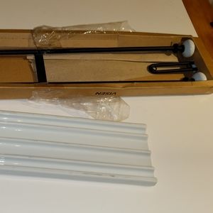 IKEA Visen towel rack and shelf